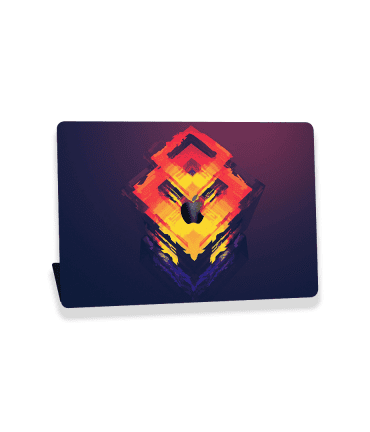 MacBook Skin Colorful Abstract - Wrapmandu