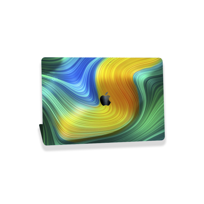 MacBook Skin Colorful Abstract - Wrapmandu